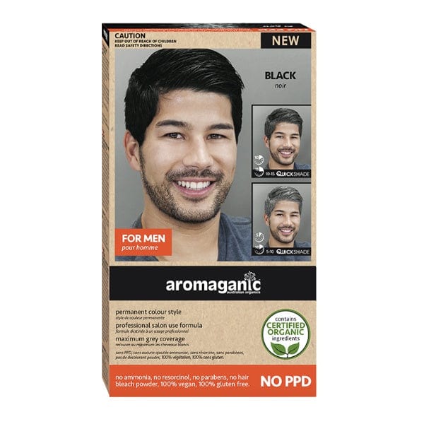 Men 1.0N Black (Natural) Hair - Aromaganic - Luxe Pacifique