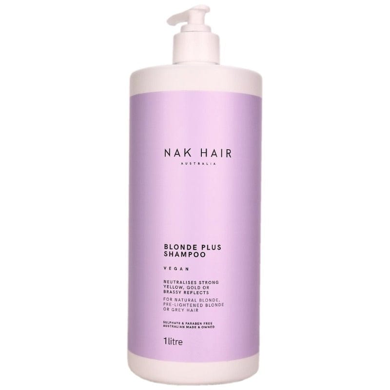 NAK Blonde Plus Shampoo 1L Hair - Nak Hair - Luxe Pacifique