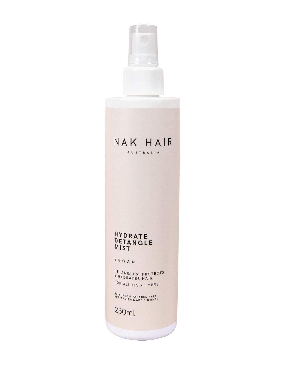 NAK Hydrate Detangle Mist 250ml Hair - Nak Hair - Luxe Pacifique