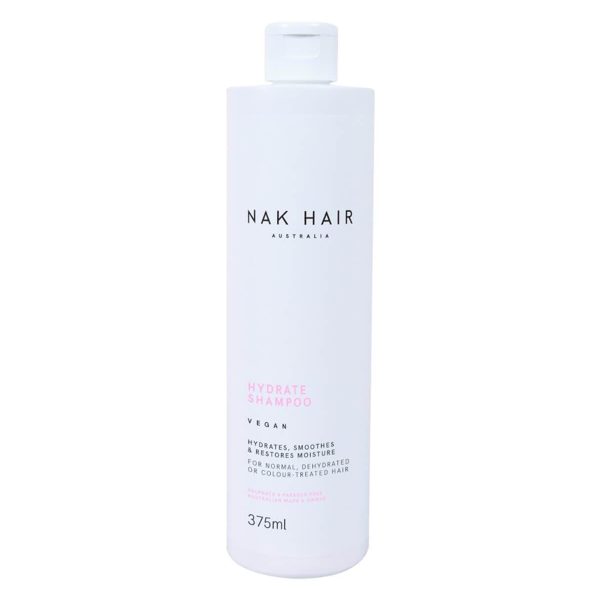 NAK Hydrate Shampoo 375ml Hair - Nak Hair - Luxe Pacifique