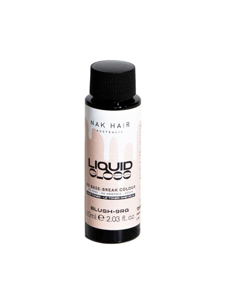 NAK Liquid Gloss Blush -9rg - 60ml Hair - Nak Hair - Luxe Pacifique