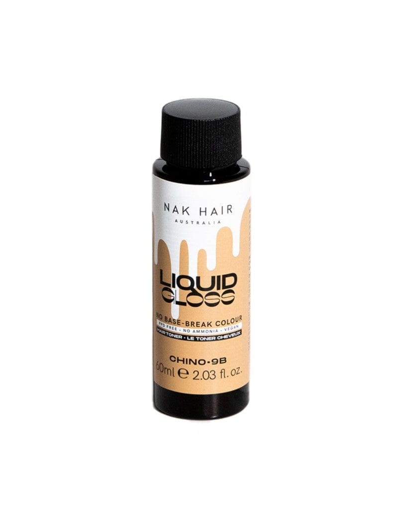 NAK Liquid Gloss Chino - 9b - 60ml Hair - Nak Hair - Luxe Pacifique