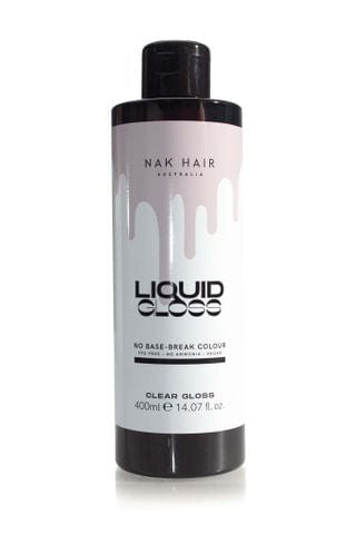 NAK Liquid Gloss Clear Gloss - 400ml Hair - Nak Hair - Luxe Pacifique