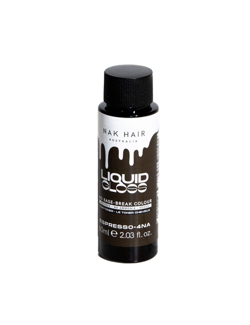 NAK Liquid Gloss Espresso - 4na - 60ml Hair - Nak Hair - Luxe Pacifique