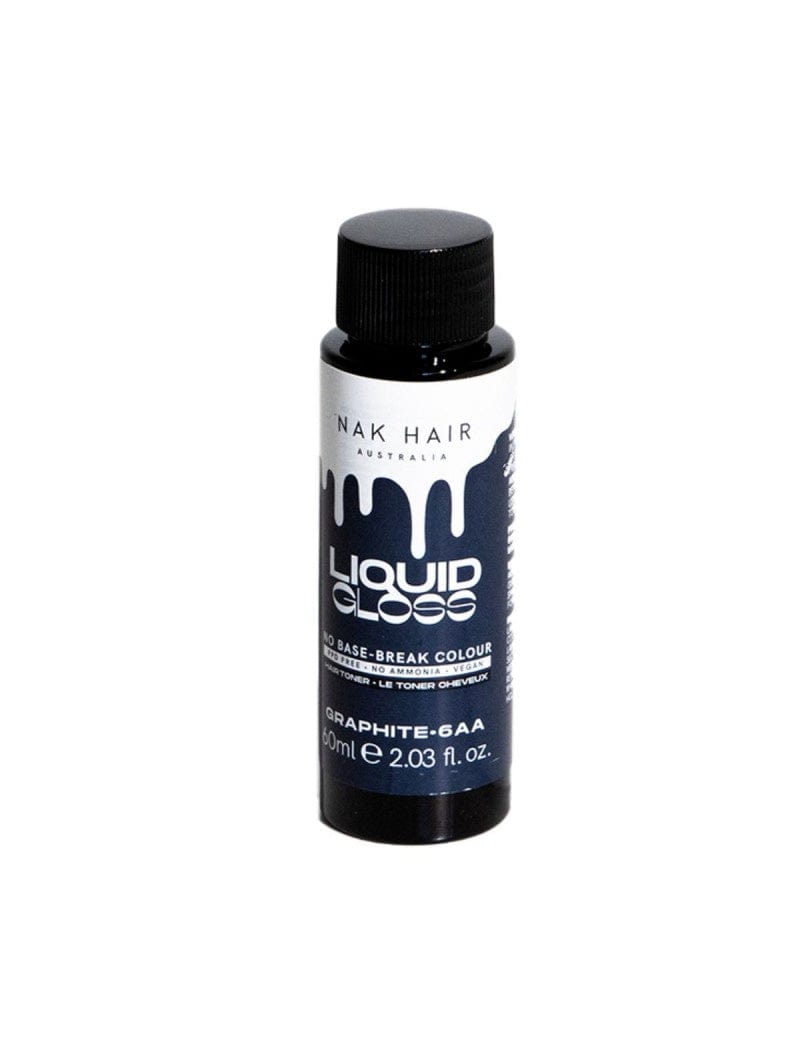 NAK Liquid Gloss Graphite - 6aa - 60ml Hair - Nak Hair - Luxe Pacifique