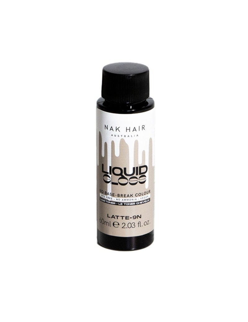NAK Liquid Gloss Latte -9n - 60ml Hair - Nak Hair - Luxe Pacifique