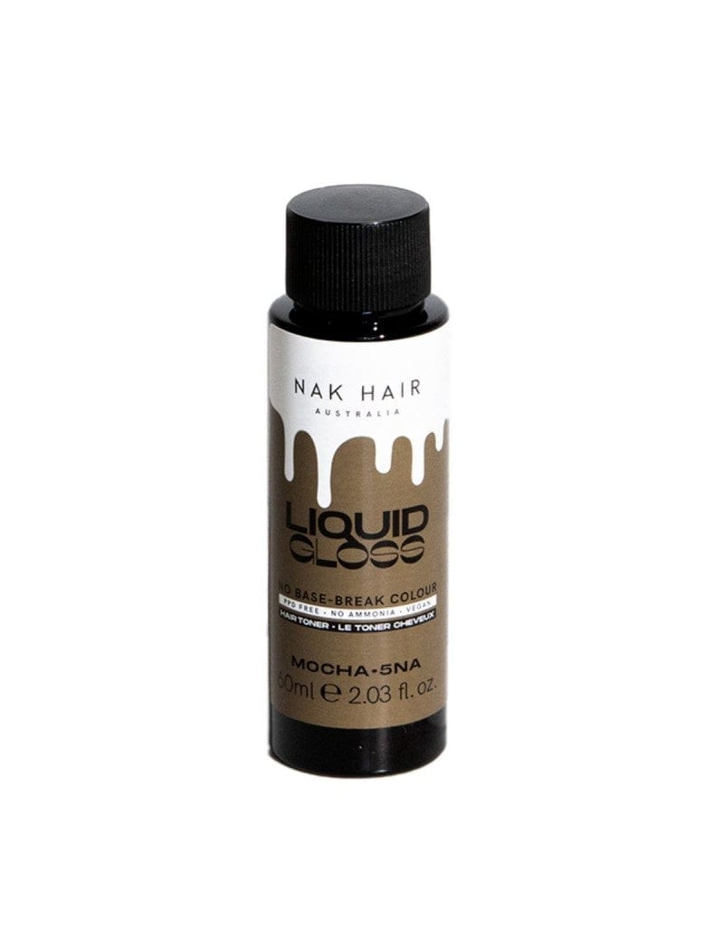 NAK Liquid Gloss Mocha - 5na - 60ml Hair - Nak Hair - Luxe Pacifique