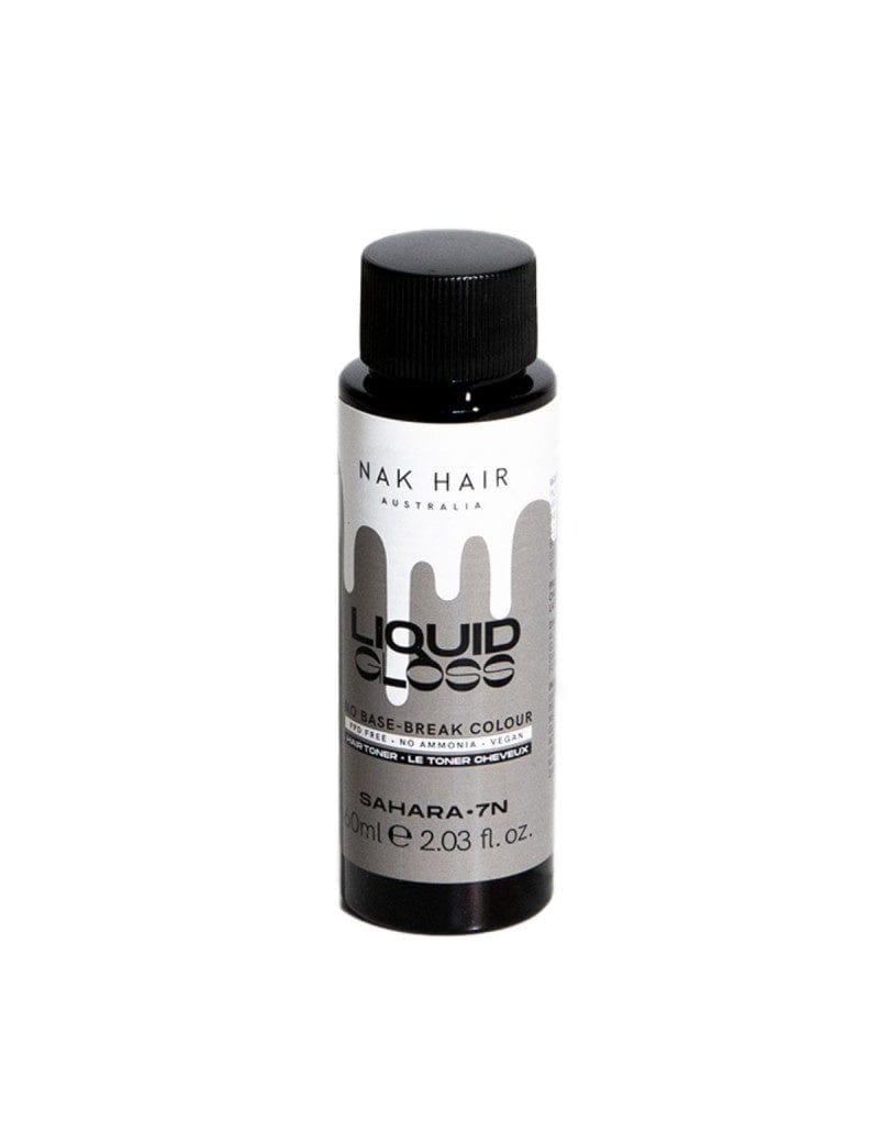 NAK Liquid Gloss Sahara - 7n - 60ml Hair - Nak Hair - Luxe Pacifique