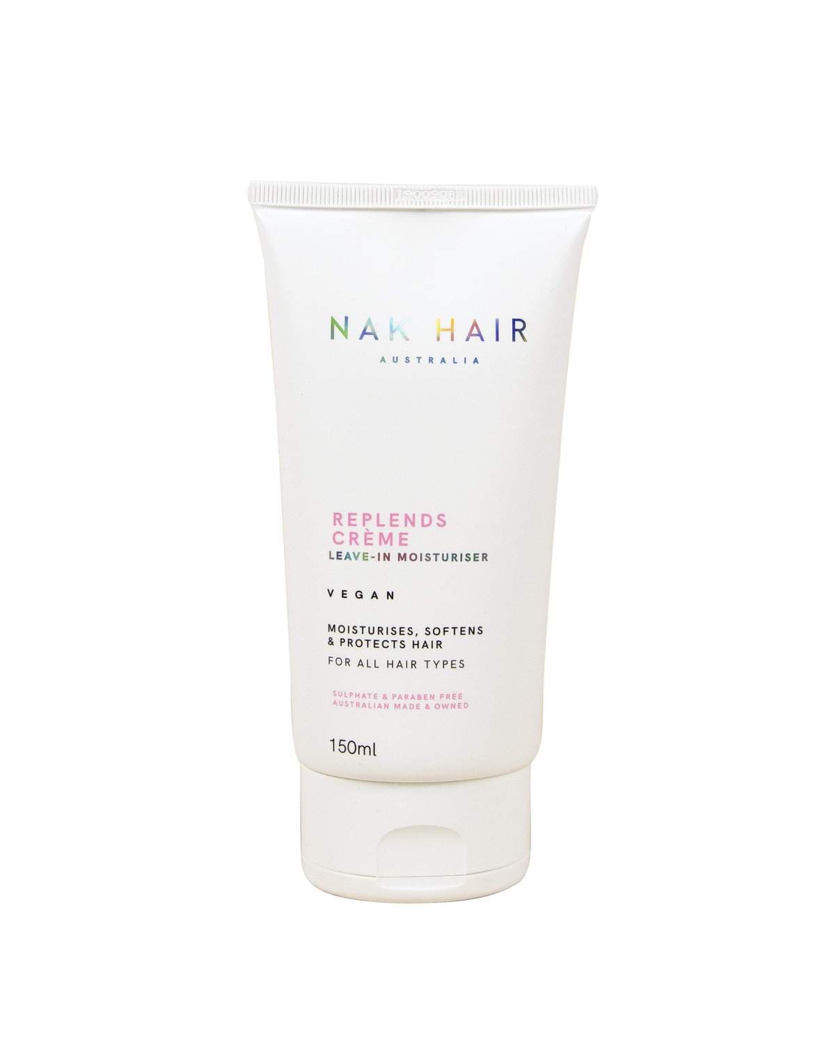 NAK Replends Creme Leave in Moisturiser 150ml Hair - Nak Hair - Luxe Pacifique