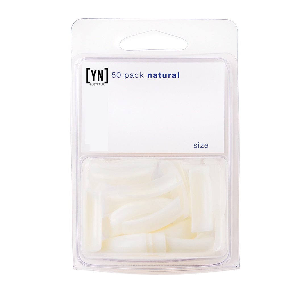 Natural Tips 50 pack # 1 Nails - Young Nails - Luxe Pacifique