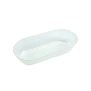 Oval Dish Clear 800ml Beauty - Luxe Pacifique - Luxe Pacifique
