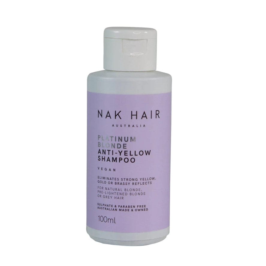 Platinum Blonde Shampoo Travel size 100ml 836 Hair - Nak Hair - Luxe Pacifique
