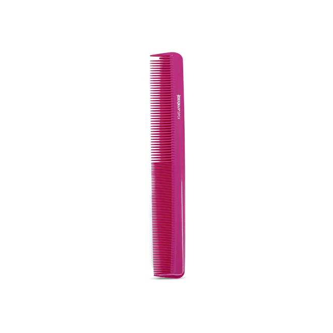 Precision Long Cutting Comb Pink 214mm DPC4 Hair - Denman - Luxe Pacifique