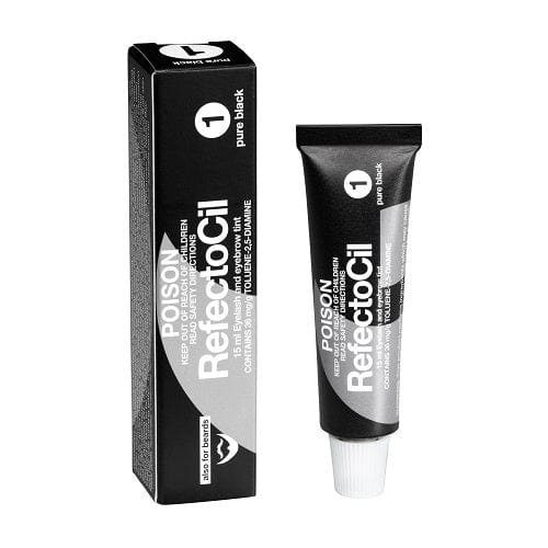 RefectoCil Pure Black #1 15ml Lashes &amp; Brows - Refectocil - Luxe Pacifique