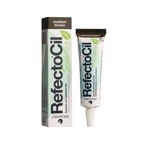 RefectoCil Sensitive Medium Brown 15ml Lashes &amp; Brows - Refectocil - Luxe Pacifique