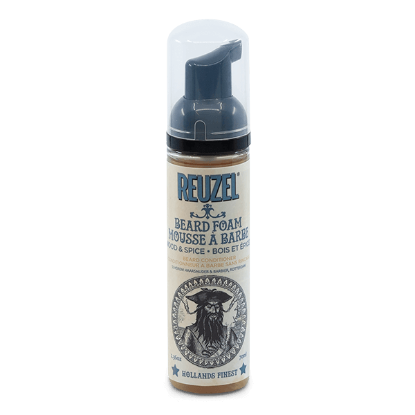 Reuzel Wood &amp; Spice Beard Foam 70ml Hair - Reuzel - Luxe Pacifique