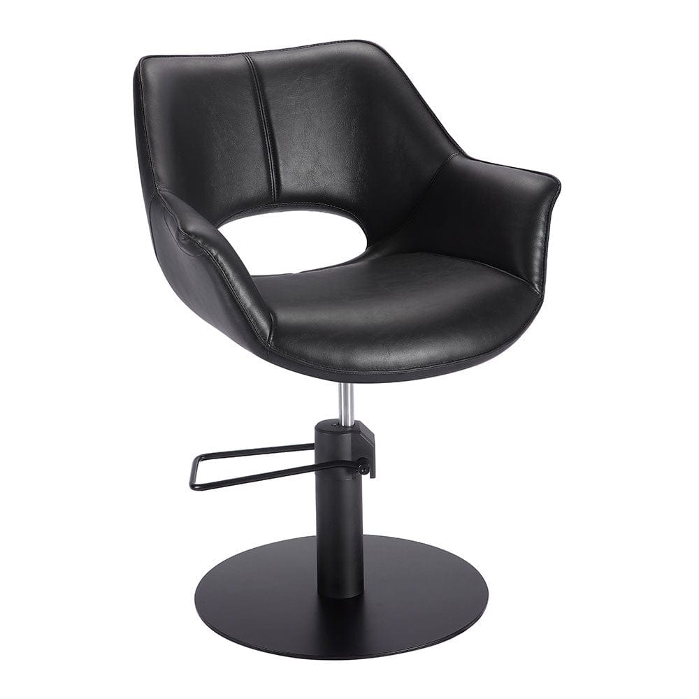 Salon Chair LEESA - Black BEAUTY - LUXE PACIFIQUE - Luxe Pacifique