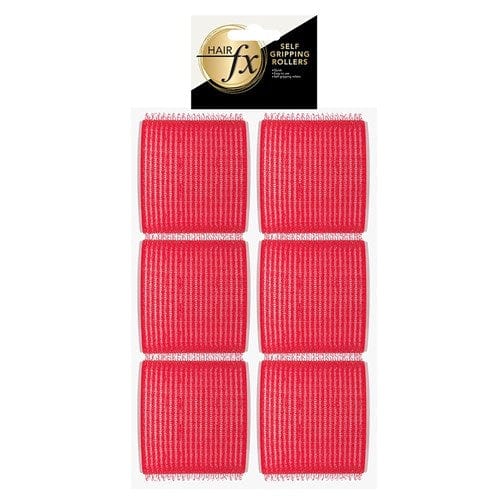 Self Gripping 70mm RED Hair Rollers 6pk HAIR - DATELINE - Luxe Pacifique