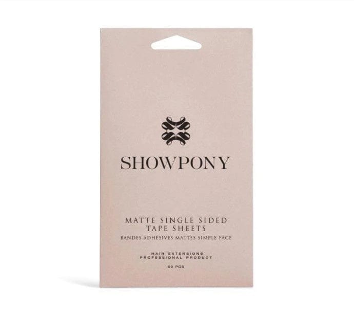 Showpony Matte Single Sided Tape Sheets 60pc Hair - Showpony - Luxe Pacifique