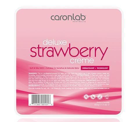 Strawberry Creme Hard Wax 500g Beauty - Caron Lab - Luxe Pacifique