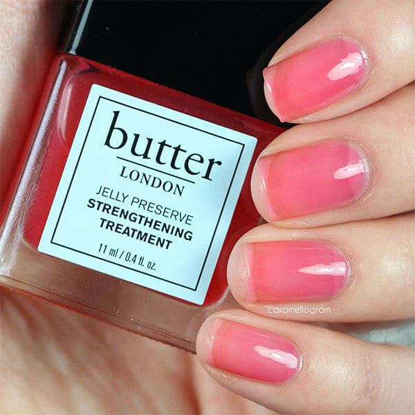 Strawberry Rhubarb Jelly Preserve Strengthening Treatment NAILS - BUTTER LONDON - Luxe Pacifique