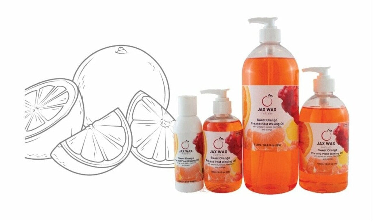 Sweet Orange Pre &amp; Post Wax Oil 250ml Beauty - Jax Wax - Luxe Pacifique