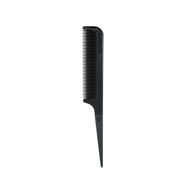Tail Comb Black 195mm D19 Hair - Denman - Luxe Pacifique