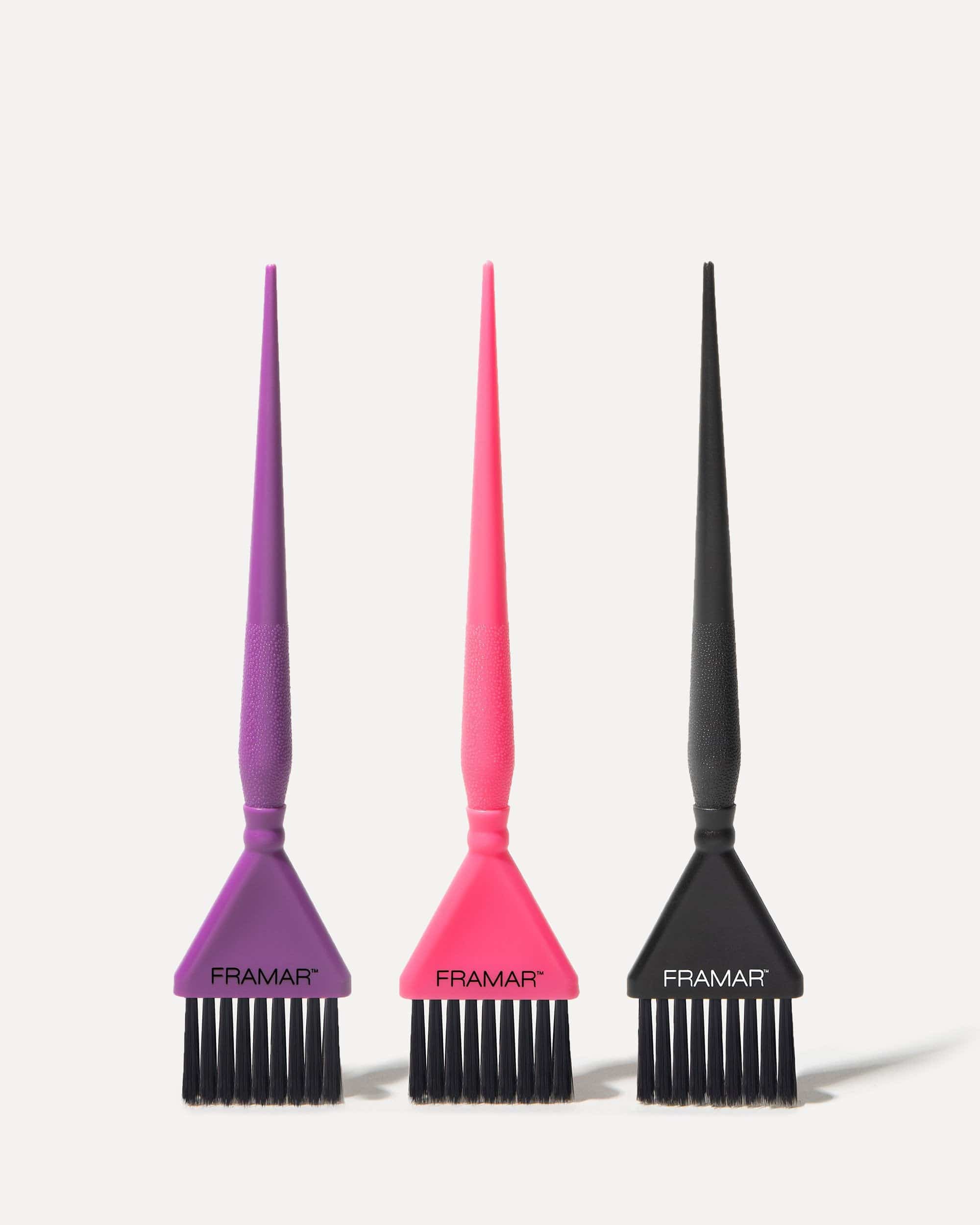 Triple Threat Brush Set Hair - Framar - Luxe Pacifique