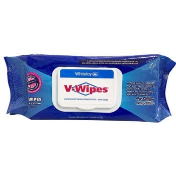 V Wipes Flatpack - 50 wipes Disinfectant - Whiteley - Luxe Pacifique