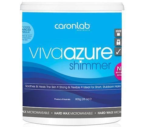 Viva Azure Shimmer Hard Wax 800g Beauty - Caron Lab - Luxe Pacifique